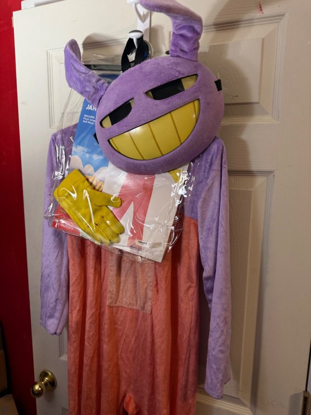 The Amazing Digital Circus Jax Costume – Kids XL (14–16) – Missing One Glove - Picture 7 of 8